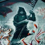 паркур и граффити иланского группа в Моем Мире.